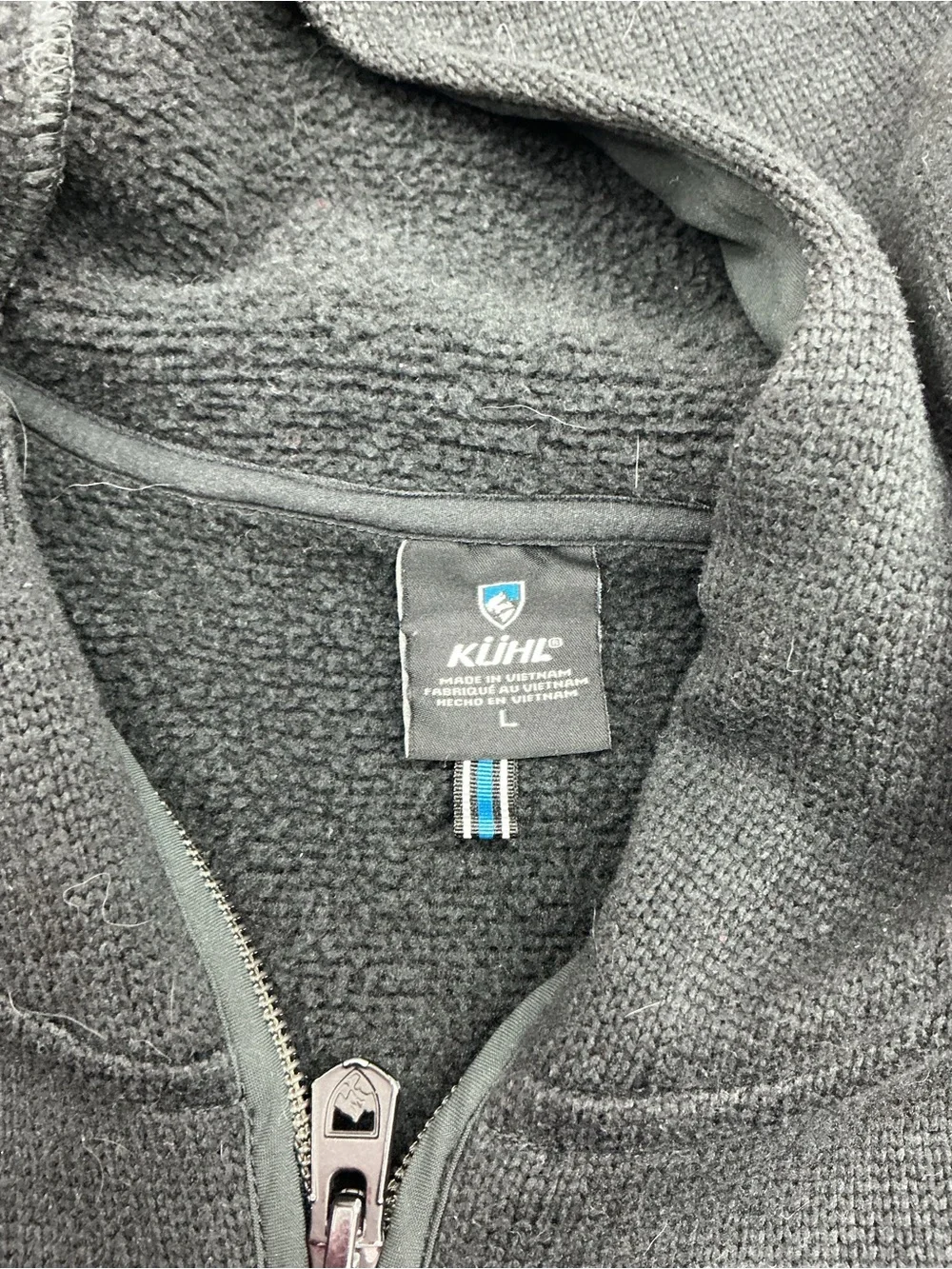Kuhl Women's Dark Charcoal Gray Zip Hoodie - Picture 3 of 6